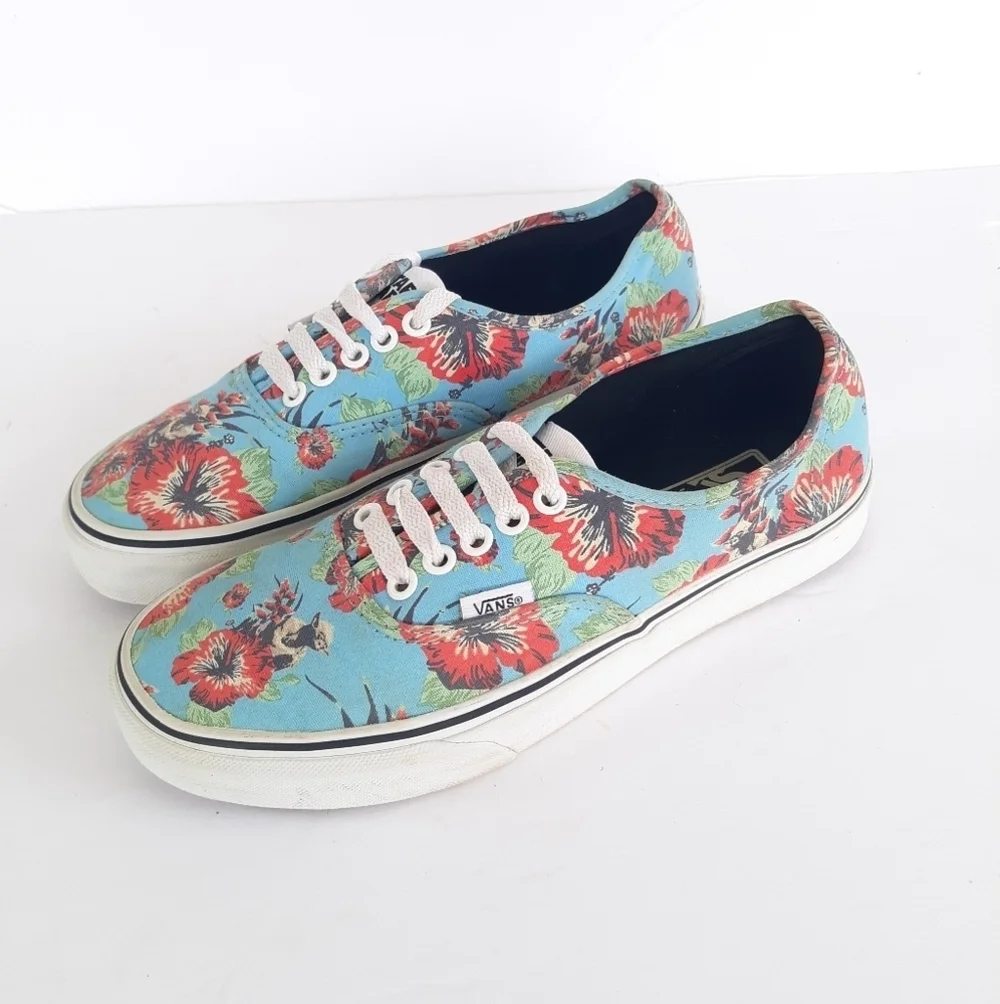 Vans Star Wars Yoda Floral Sneakers M6.5/W8